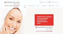 Desktop Screenshot of medbeauty-pachern.at